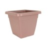 ARTEVASI Pot de fleurs Venezia carré - 45 cm - Taupe