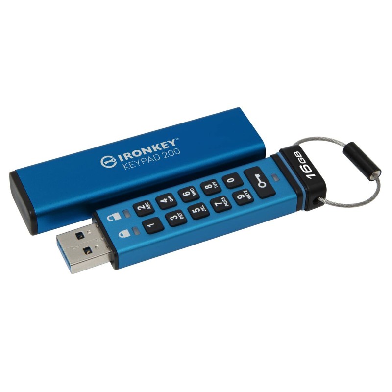 Mémoire Flash Kingston IKKP200 Bleu 16 GB