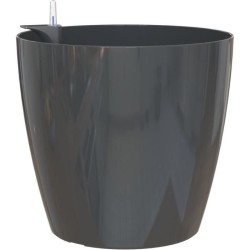 ARTEVASI - Pot san remo auto-arrosage 30cm anthracite 30 x 30 x h27,3 cm - 0,82l