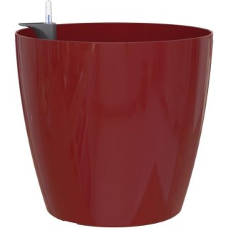 ARTEVASI - Pot san remo auto-arrosage 30cm rouge foncé 30 x 30 x h27,
