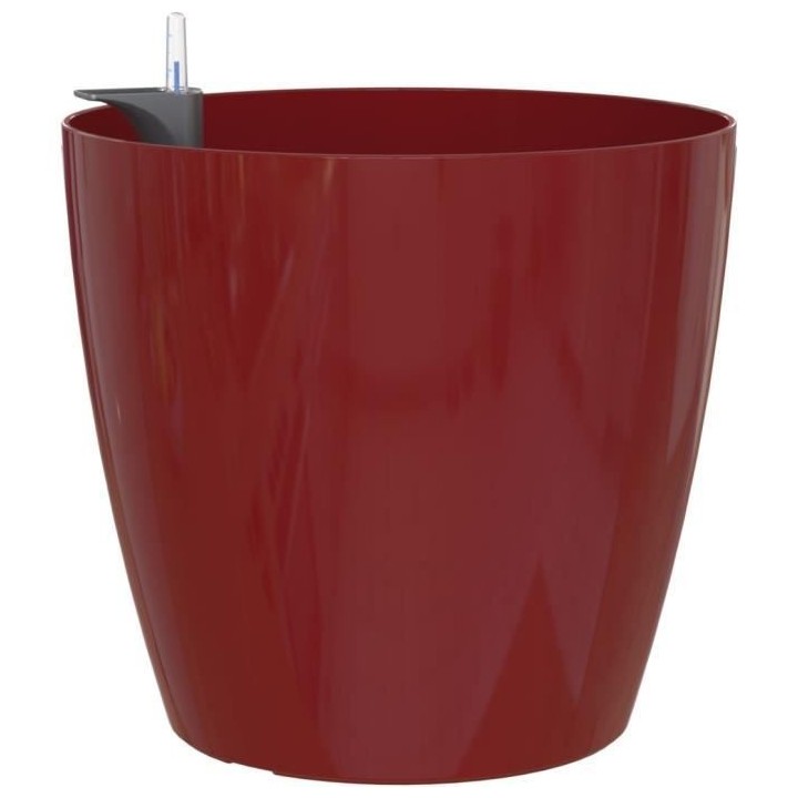 ARTEVASI - Pot san remo auto-arrosage 36cm rouge foncé 36 x 36 x h33,