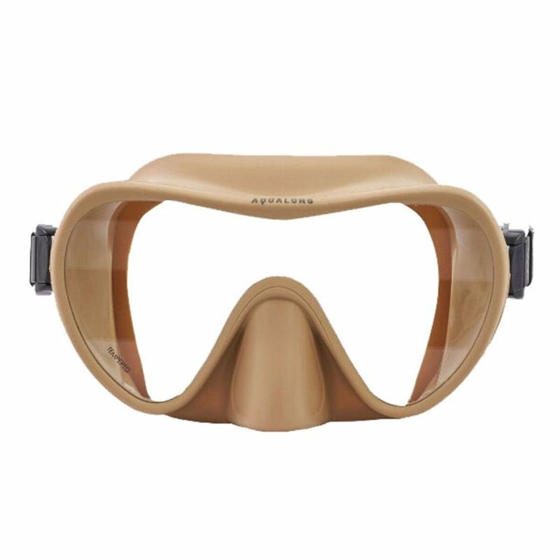 Masque de plongée Aqua Lung Sport Nabul Marron Gris