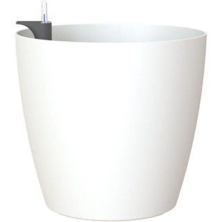 ARTEVASI - Pot san remo mate 30cm auto-arrosage blanc 30 x 30 x h27,3