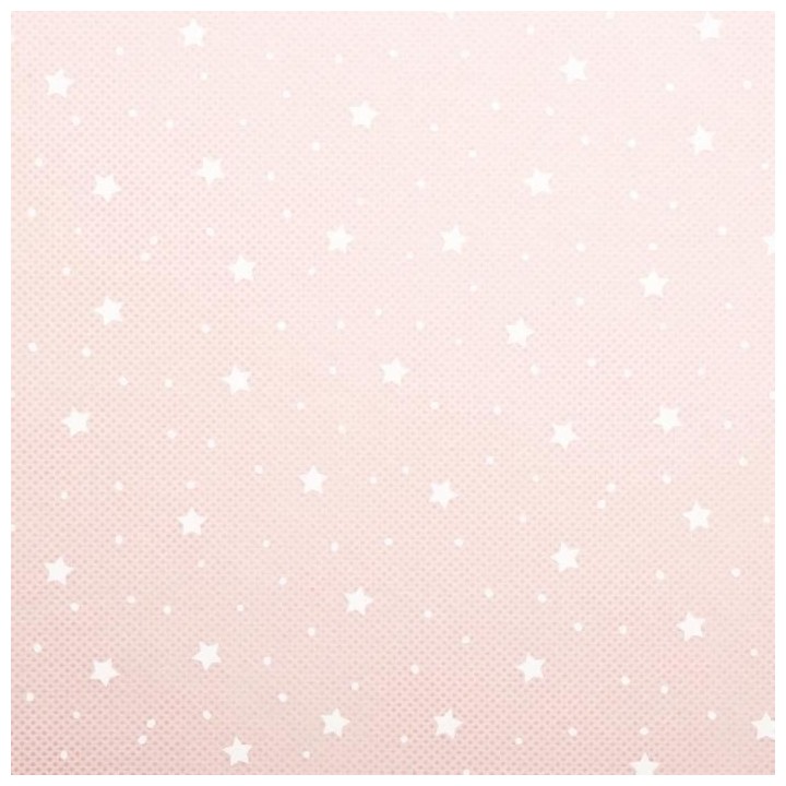 Bac de rangement - Rose étoilé - Style enfant