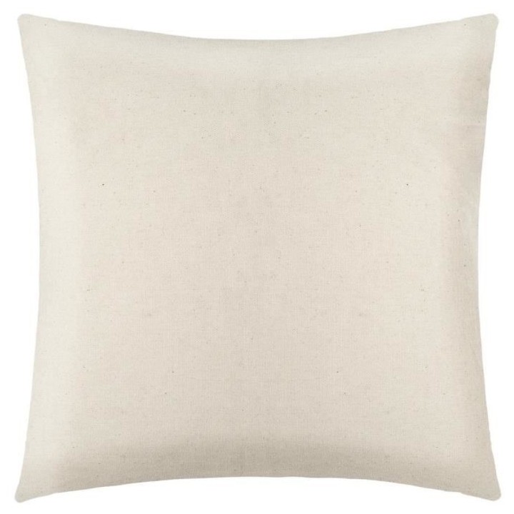 Housse de coussin Chenille feuille Polyester, coton et viscose - 40x40