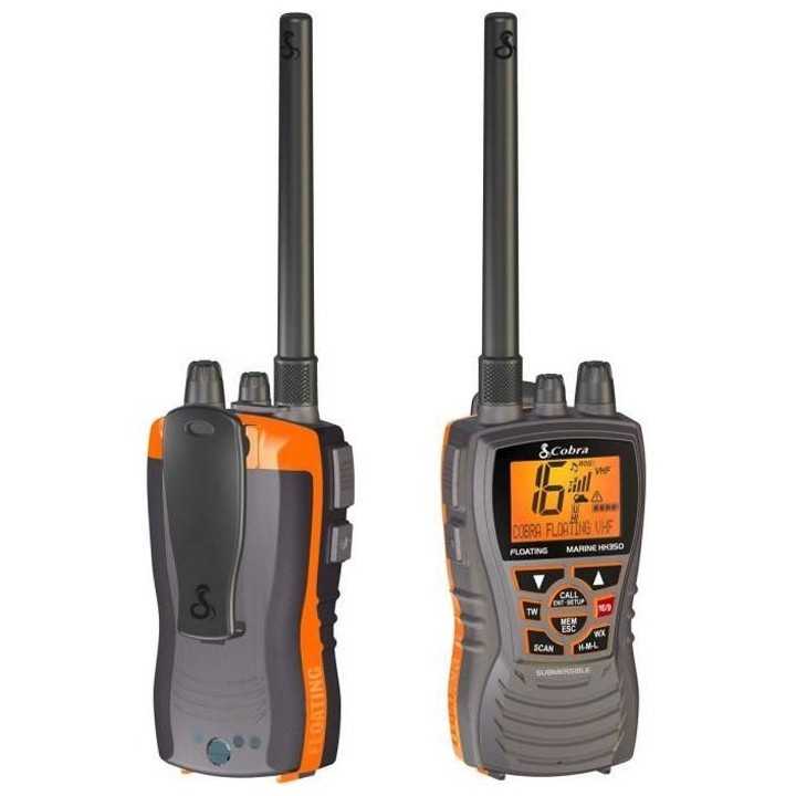 COBRA Radio VHF Marine Portable MR HH 350