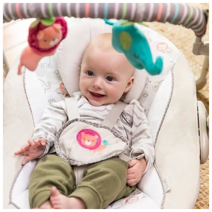 INGENUITY Balancelle bébé électrique Compacte - Kingdom