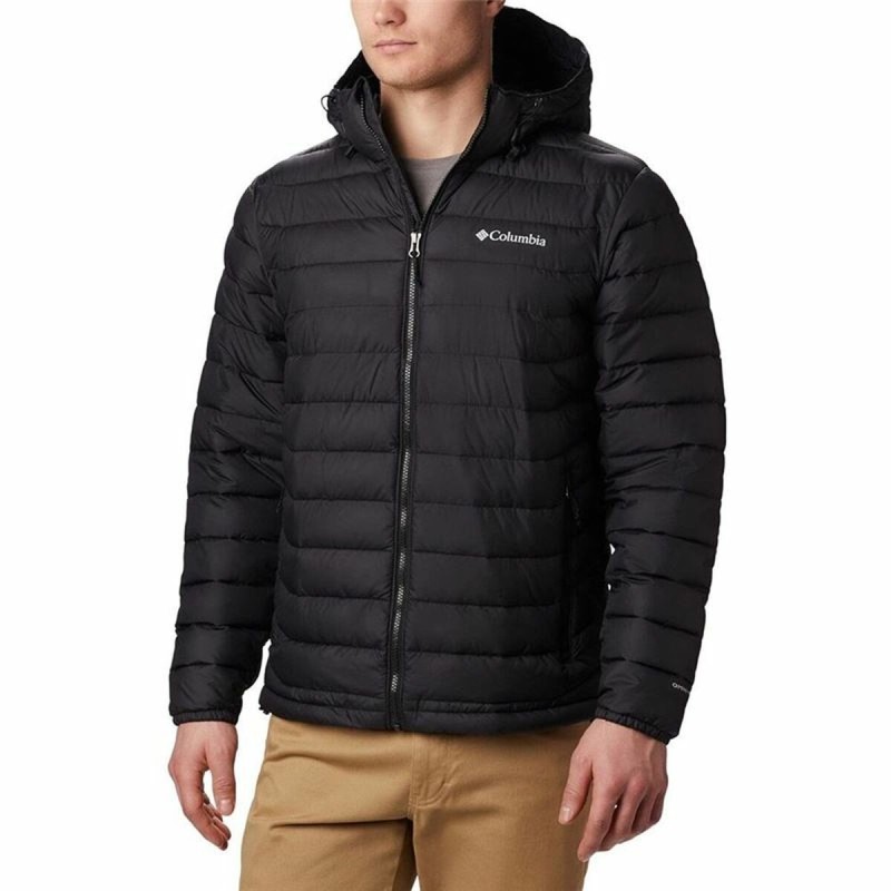 Veste de Sport pour Homme Columbia Powder Lite Noir