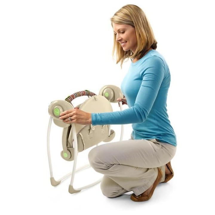 INGENUITY Balancelle bébé électrique Compacte - Kingdom