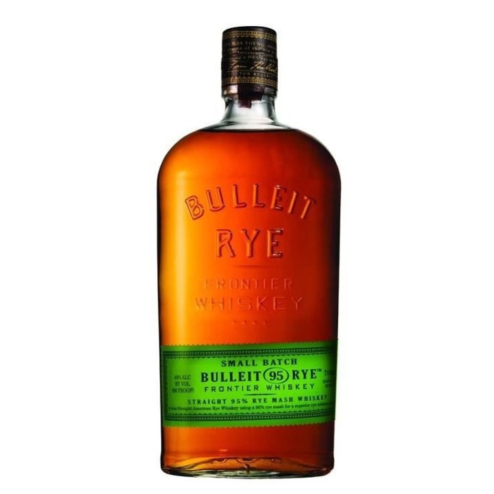 Bulleit Rye - Kentucky Straight Rye Mash Whiskey - 45.0% Vol. - 70 cl