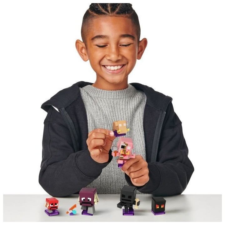 MOOSE TOYS - Nether portal dual craft - Tresor x Minecraft