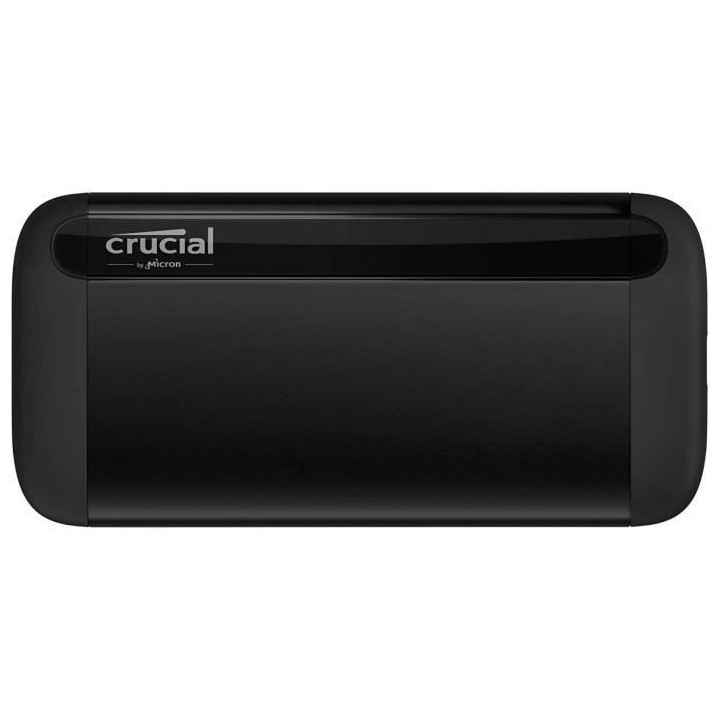 CRUCIAL - Disque SSD externe - X8 Portable - 1To - USB-C 3.1 (CT1000X8