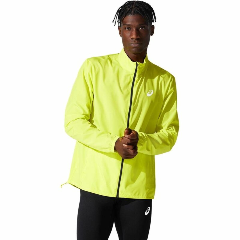 Sweat à capuche homme Asics Core Jaune