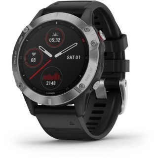 Garmin fenix 6 - Montre GPS multisports haut de gamme - Silver avec br