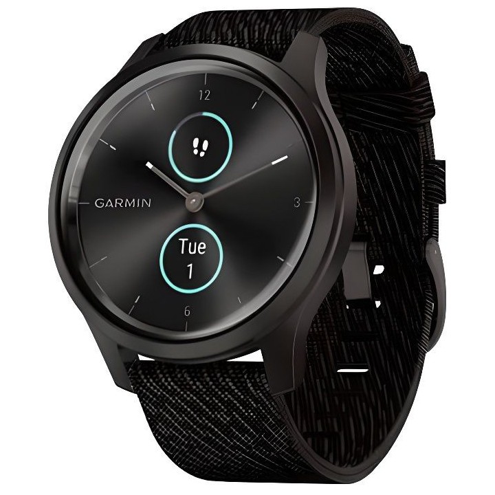 Garmin vivomove Style - Montre connectée avec aiguilles mécaniques e