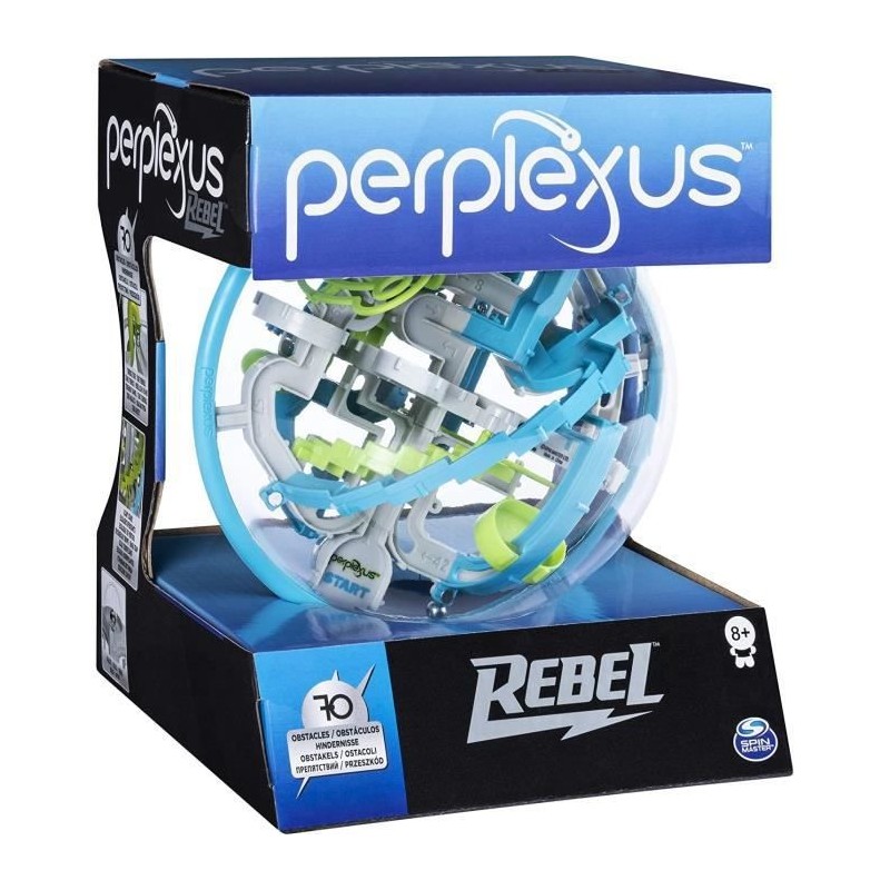 PERPLEXUS - Rebel Rookie - Labyrinthe en 3D jouet hybride - 6053147 - boule perplexus a tourner - Jeu de casse-tete