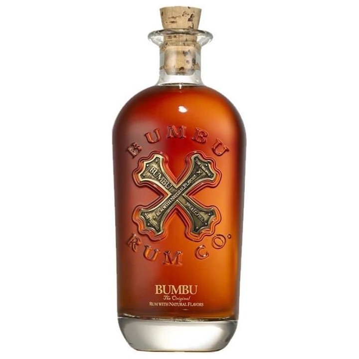 Rhum Bumbu Rum - Boisson spiritueuse a base de rhum - Barbades - 40%vo