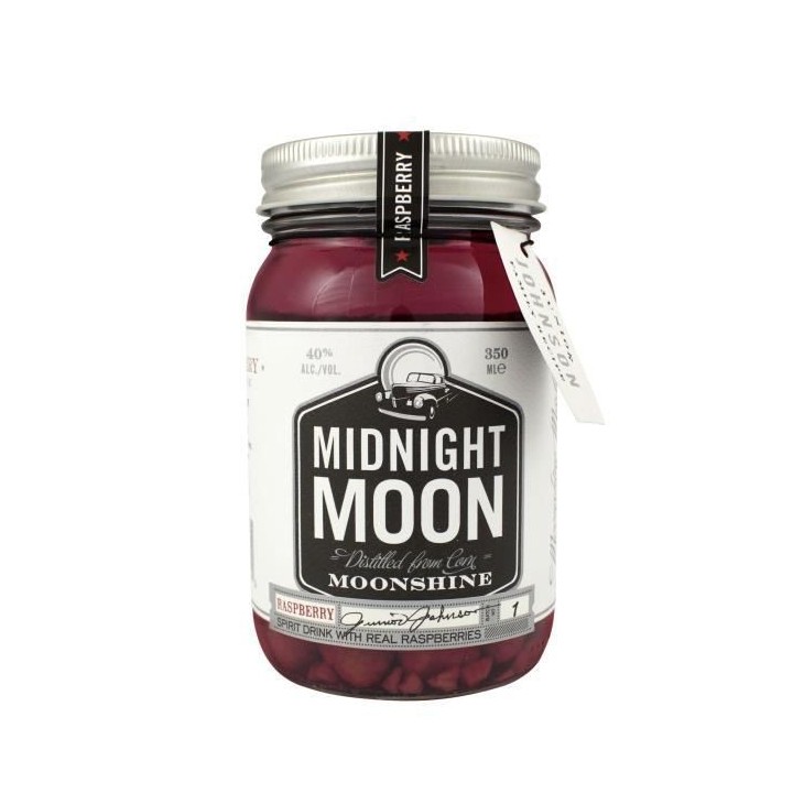 Midnight Moon Raspberry, American Moonshine 40° 35 cl