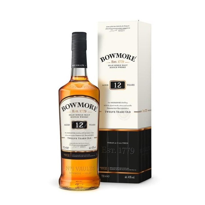 Whisky Bowmore 12 ans