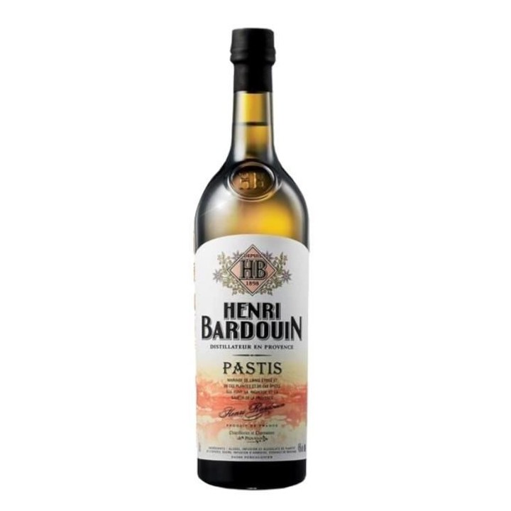 Pastis Henri Bardouin - Apéritif Anisé - France - 45%vol - 70cl sous