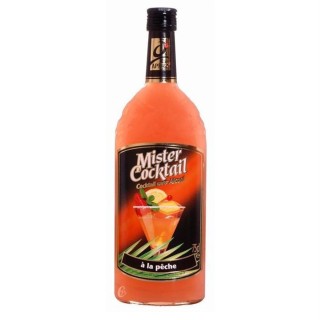 Mister Cocktail Peche - Cocktail sans alcool - 75cl