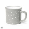 Tasse mug 141370 Céramique (280 ml) (36 Unités)