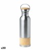 Bidon en Aluminium 141476 Acier inoxydable (800 ml) (30 Unités)