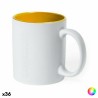 Tasse en Céramique 145836 Bicolore (350 ml) (36 Unités)