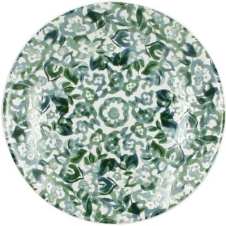 NOVASTYL - Millefleurs - Lot de 6 Assiettes a desserts - Ø20 cm - Gre