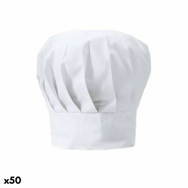 Chapeau 144747 Réglable Chef (50 Unités)