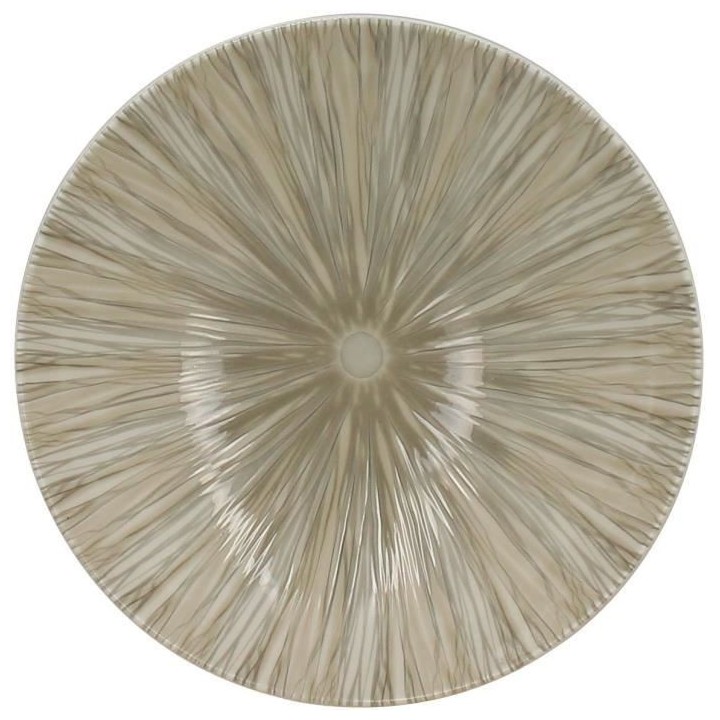 NOVASTYL - Nara - Lot de 6 Assiettes creuses - Ø19,5 cm - Porcelaine