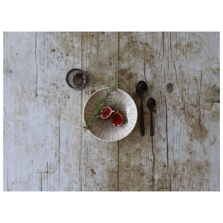 NOVASTYL - Nara - Lot de 6 Assiettes creuses - Ø19,5 cm - Porcelaine