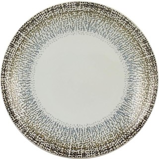 NOVASTYL - Alma - Lot de 6 Assiettes a desserts - Ø20 cm - Gres - Bla