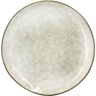 NOVASTYL - Aronal - Lot de 6 Assiettes plates - Ø27,5 cm - Gres - Ble