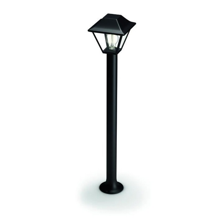 PHILIPS Alpenglow Lampe de jardin - Noire - 1x9.5W - 230V