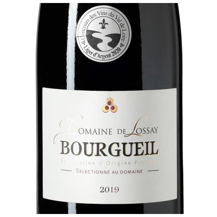 Domaine de Lossay 2019 Bourgueil - Vin rouge de Loire x1