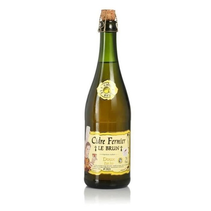Le Brun - Cidre Fermier Doux - 75 cl