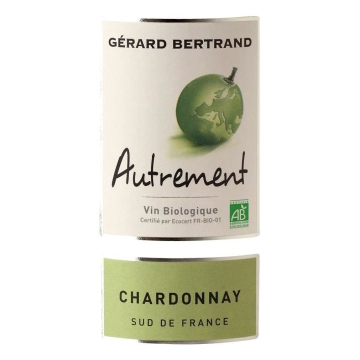 Gérard Bertrand Autrement Chardonnay IGP Pays d'Oc - Vin blanc du Lan