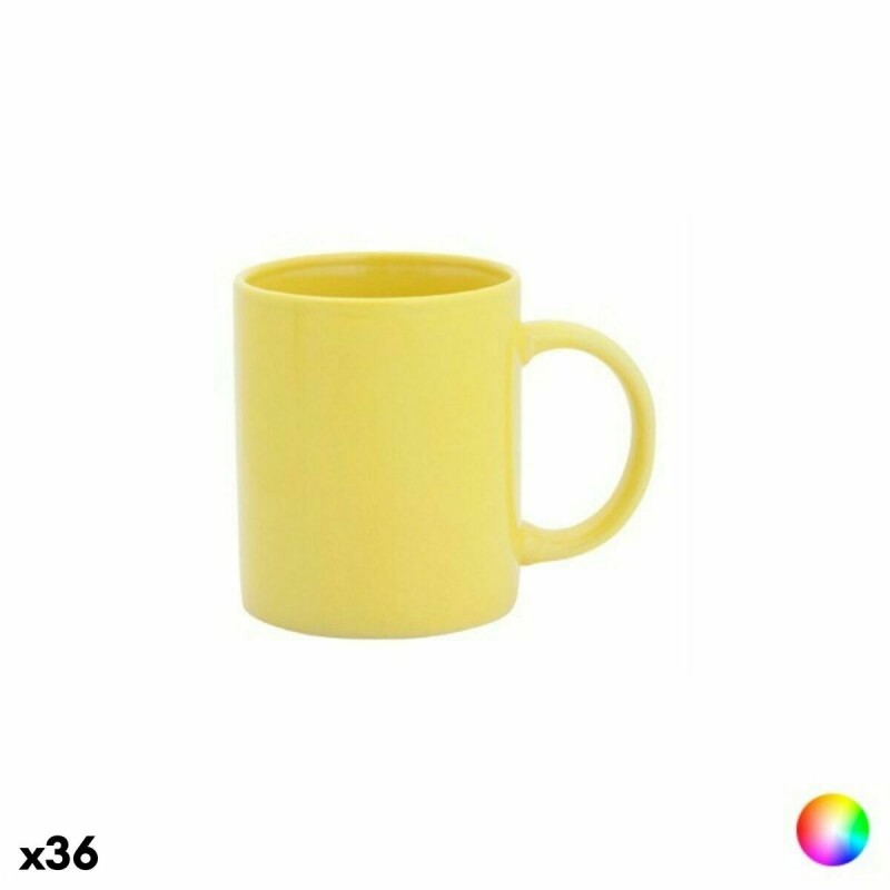 Tasse en Céramique Top Can Cap 143963 (370 ml) (36 Unités)