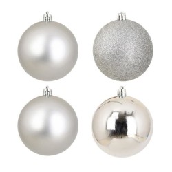 Lot de 4 Boules de Noël 3...