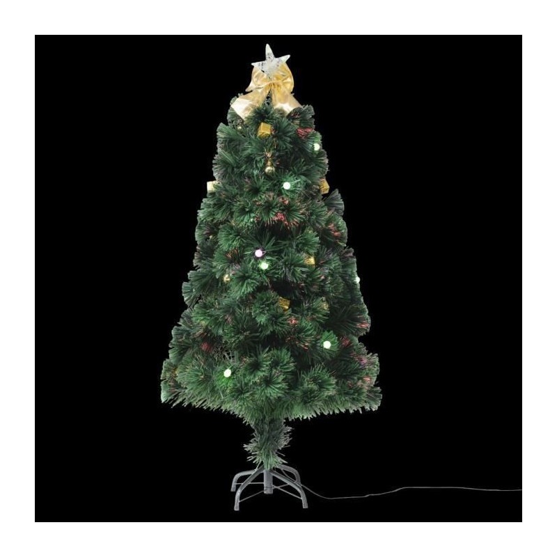 Sapin Fibre Optique Cracovie - 120 cm - Vert