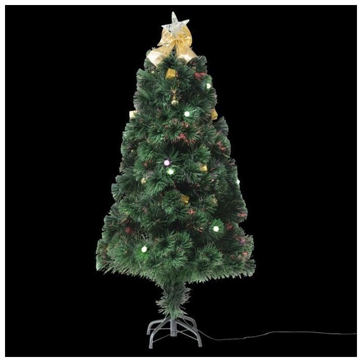 Sapin Fibre Optique Cracovie - 120 cm - Vert