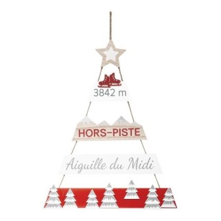 Pancarte Sapin hors piste - 70 cm