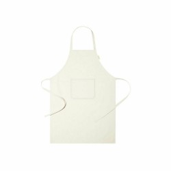 Tablier avec Poche 146425 Naturel 100 % coton (10 Unités)