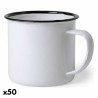 Tasse Vintage Coconut 146359 Noir Métal (380 ml) (50 Unités)