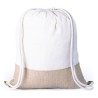 Sac à dos serré par des ficelles 145982 Jute (10 Unités)