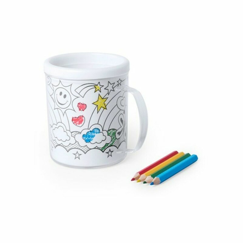 Tasse 146020 Feuilles à colorier (320 ml) (36 Unités)