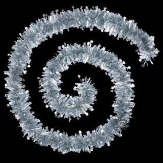 Guirlande étoiles laser 100 x 6 x 2 m - Argent