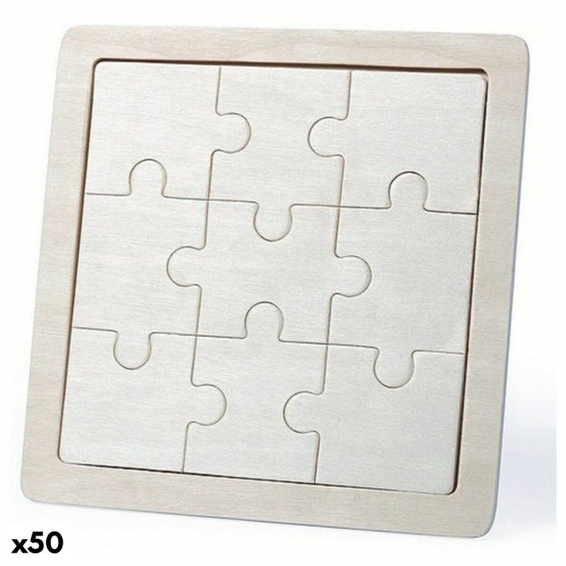 Puzzle en Bois Personnalisable 145719 (50 Unités)