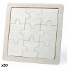 Puzzle en Bois Personnalisable 145719 (50 Unités)